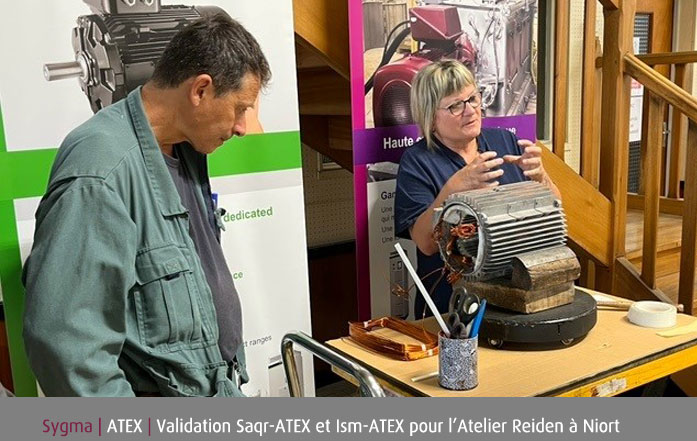 Saqr-ATEX certification for Atelier Redien in Niort!