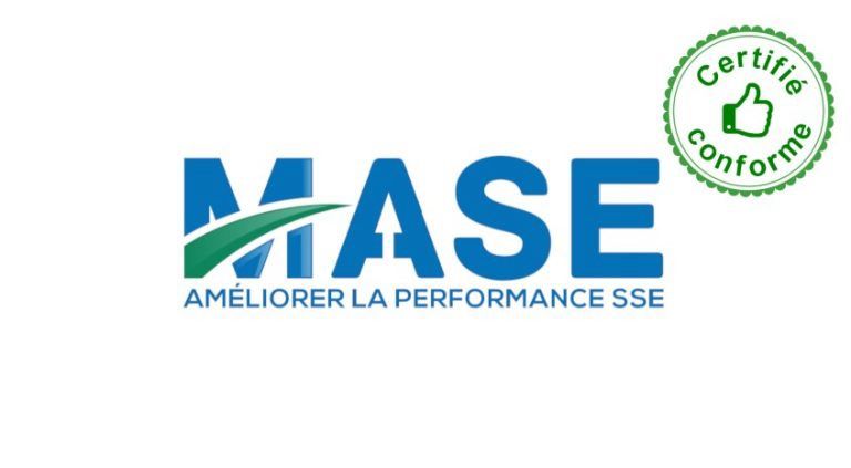 SYGMA France - Certification MASE pour 3 années supplémentaires